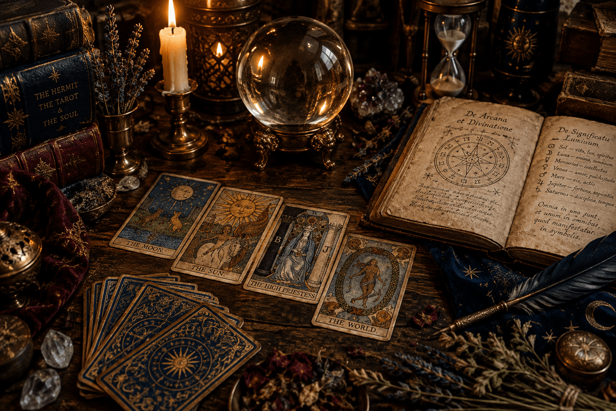 The Thread of Fate — A Brief History of Divination & Tarot - Divination Mail. ABN: 76 607 487 962