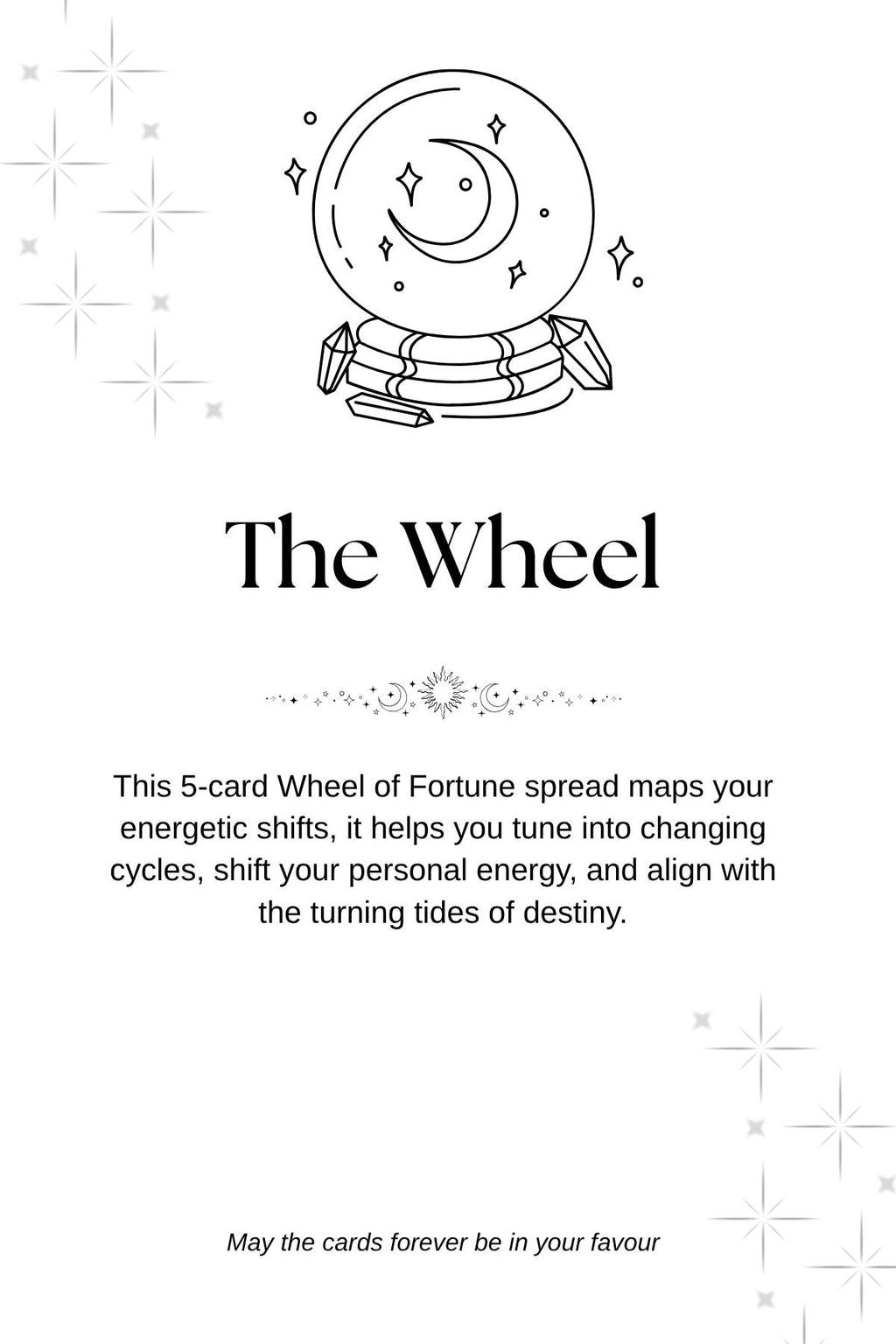 The Wheel Tarot Snail mail bundle - Divination Mail. ABN: 76 607 487 962The Wheel Tarot Snail mail bundle