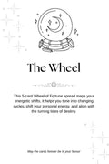 The Wheel Tarot Snail mail bundle - Divination Mail. ABN: 76 607 487 962The Wheel Tarot Snail mail bundle