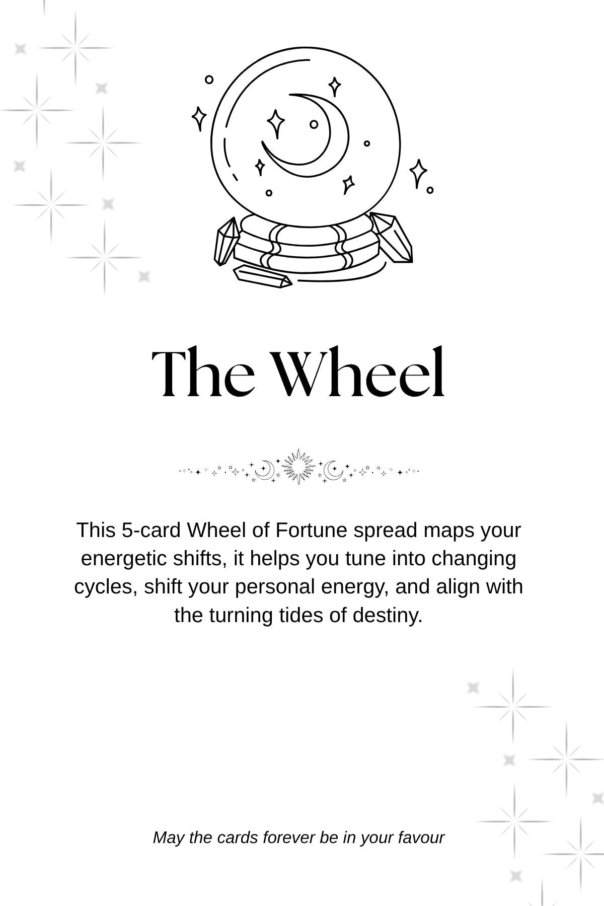 The Wheel Tarot Snail mail bundle - Divination Mail. ABN: 76 607 487 962The Wheel Tarot Snail mail bundle