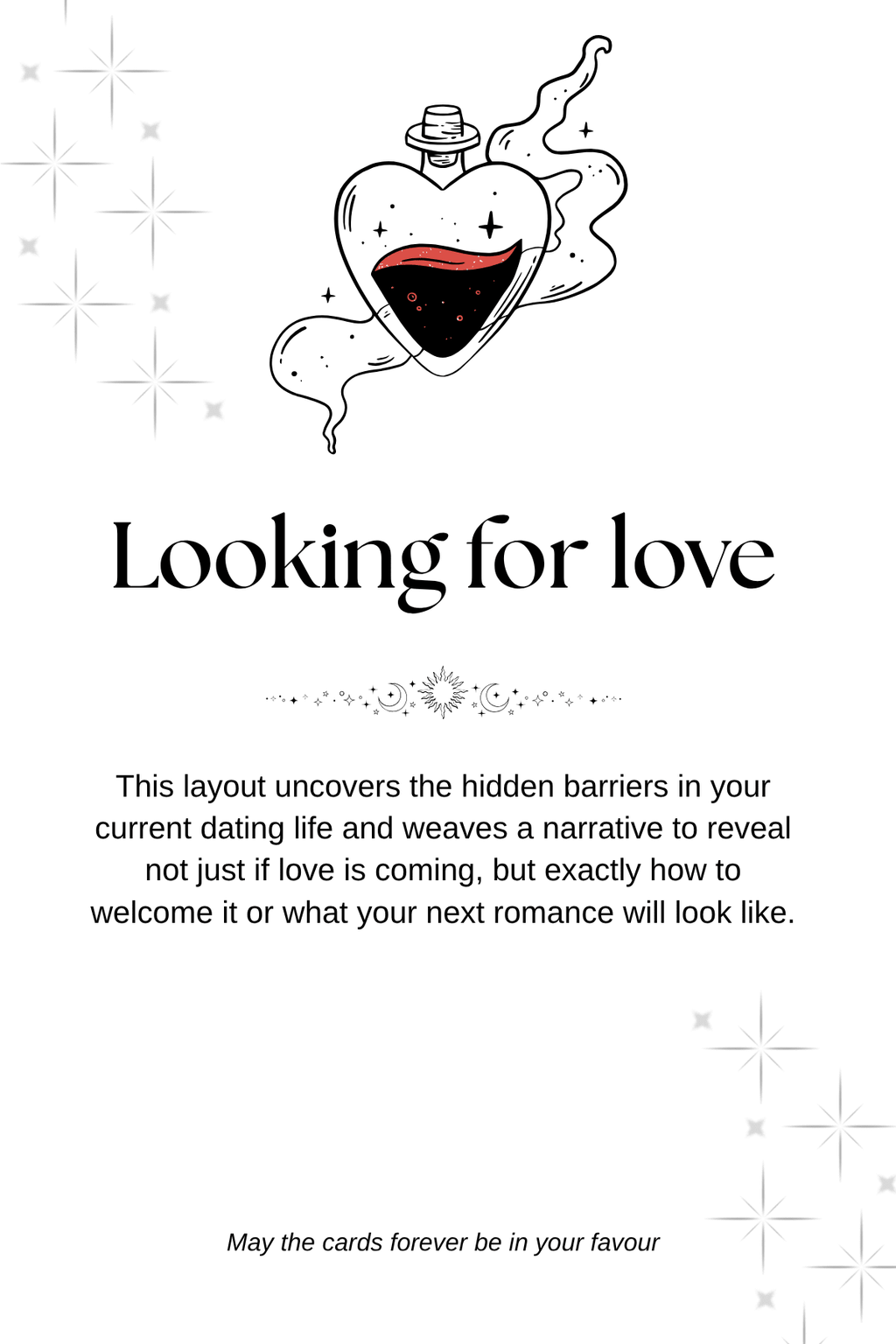 The Lovers: Looking for Love Tarot Reading Bundle - Divination Mail. ABN: 76 607 487 962