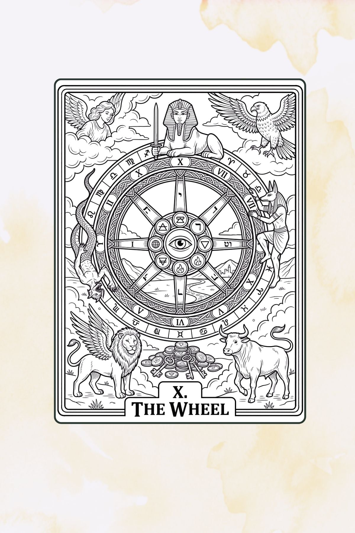 The Wheel Tarot Snail mail bundle - Divination Mail. ABN: 76 607 487 962The Wheel Tarot Snail mail bundle